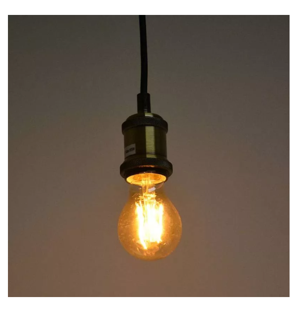 Ampolleta Vintage Led Filamento Modelo A60 Luz Calida Color de la luz Blanco cálido-4