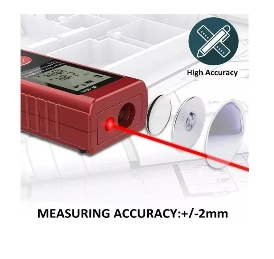 Medidor De Distancia Laser Digital 80 Metros-4
