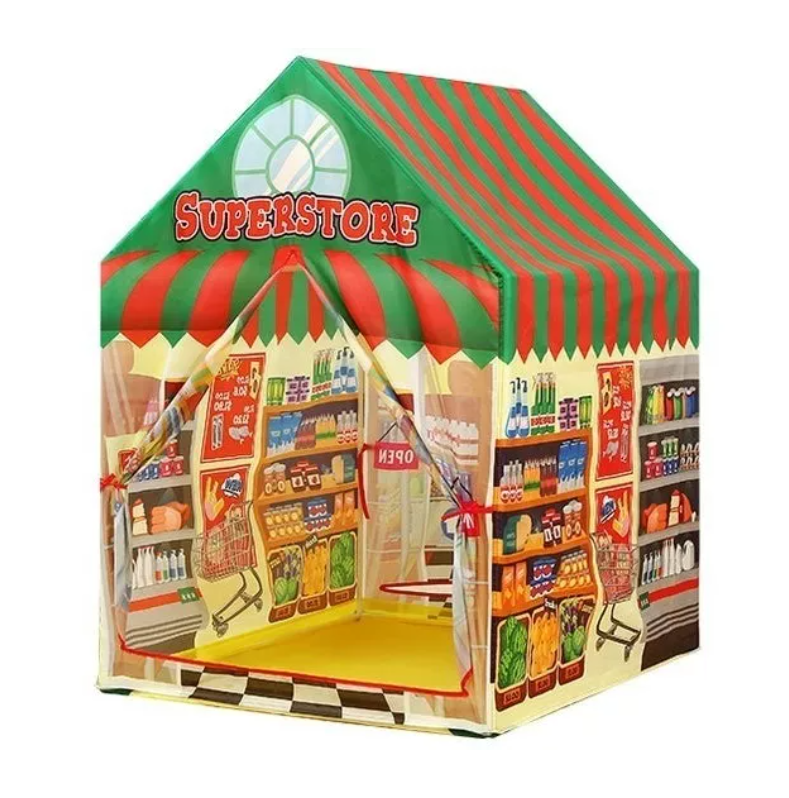 Carpa Casa Juegos Niños supermercado-2