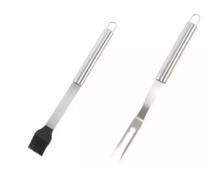 Maleta 26 Pcs Acero Inox Cubiertos Asado Parrilla Barbacoa-3
