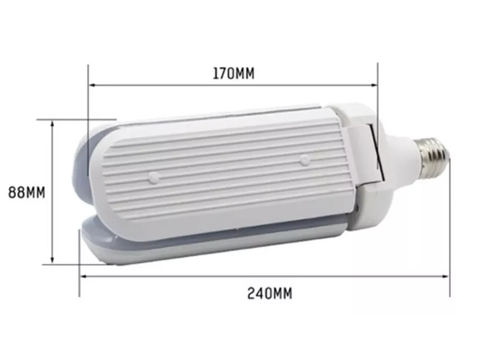 Ampolleta Led 45w Angulo Ajustable Gran Iluminacion-2