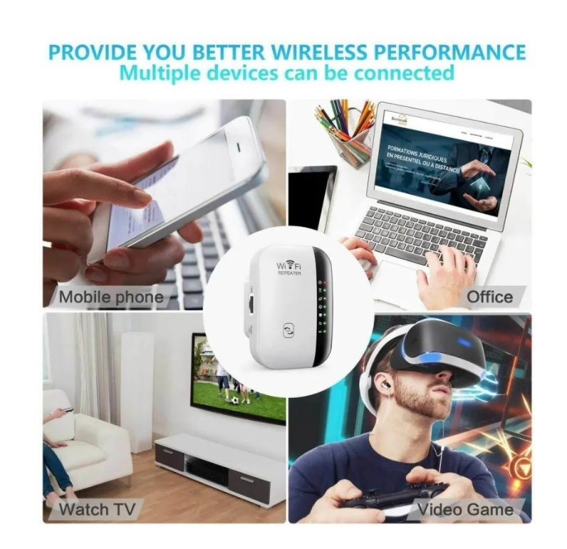 Repetidor Amplificador Extensor Wifi Indicador Señal Access-6