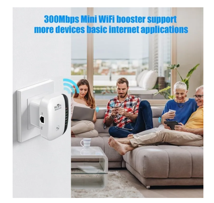 Repetidor Amplificador Extensor Wifi Indicador Señal Access-7