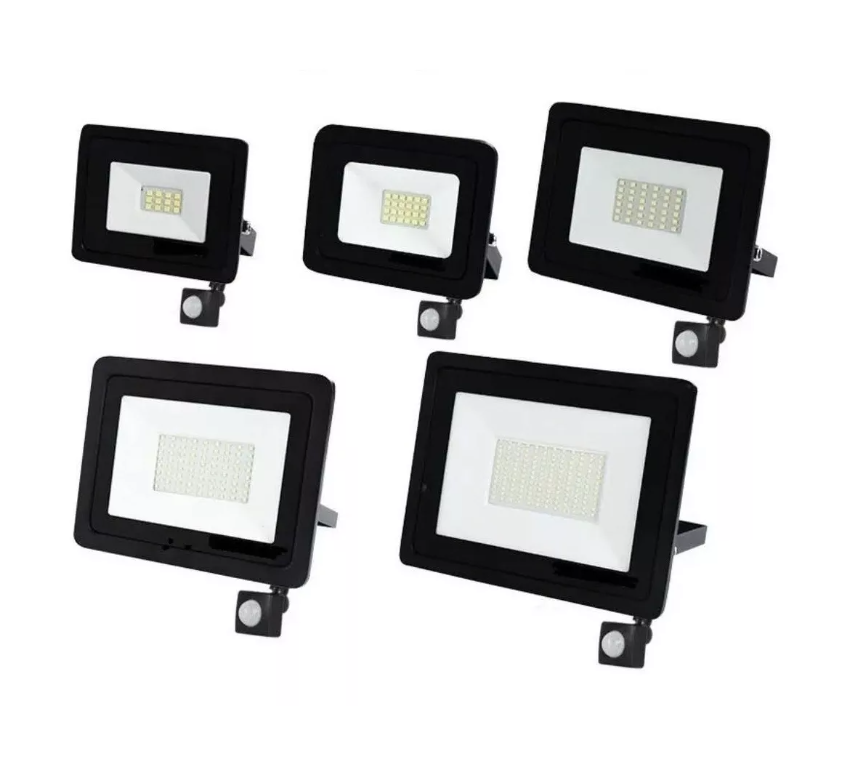 Foco Led Exterior Con Sensor Movimiento 30w Ip66-3