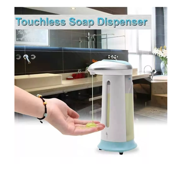 Dispensador Automático Alcohol Gel Jabon Sensor Infrarrojo-7