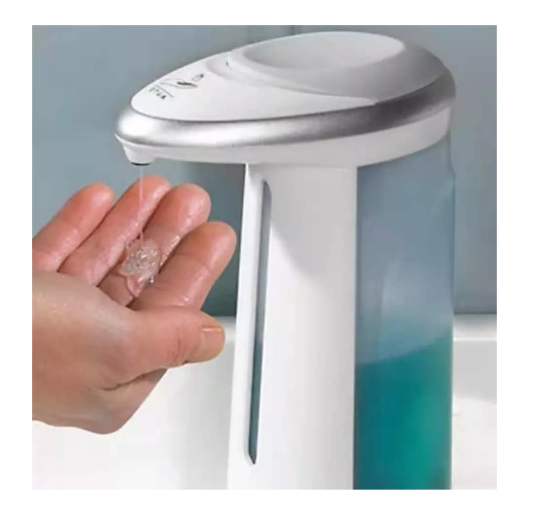 Dispensador Automático Alcohol Gel Jabon Sensor Infrarrojo-4