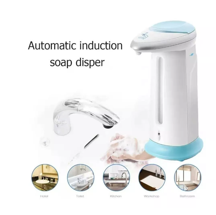Dispensador Automático Alcohol Gel Jabon Sensor Infrarrojo-5
