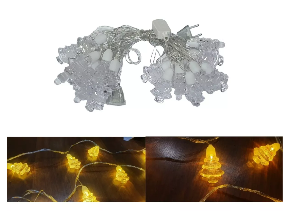 Guirnalda Bola Hada Decoracion 20 Led Boda 3m Arbol Navidad-0