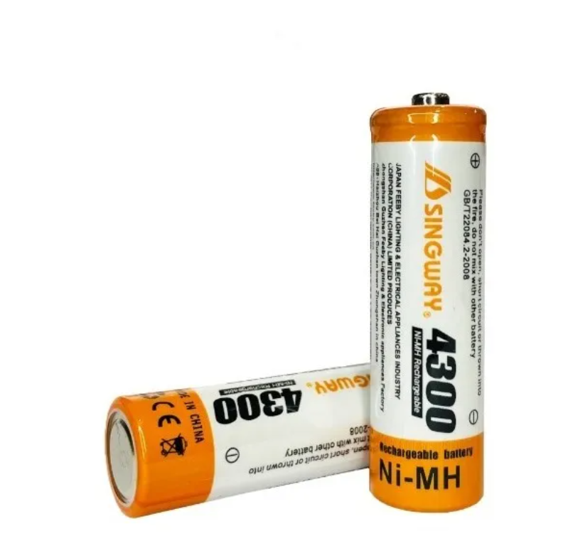 X2 Pilas Batería Recargable Aa 1.2v Ni-mh 4300mah-0