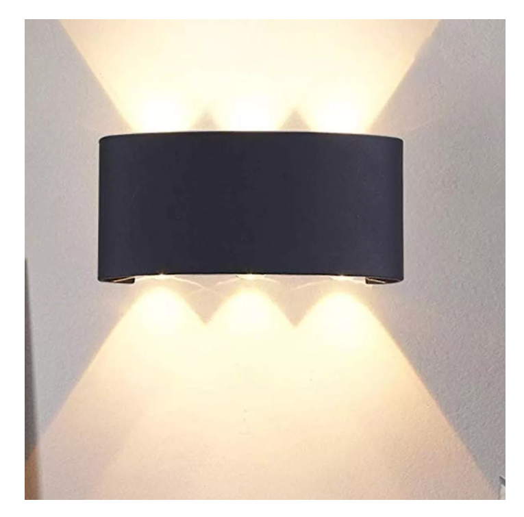 Aplique De Pared 6 Led Luz Calida Decoracion Hogar-1