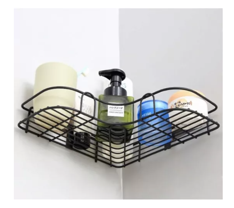 Organizador Ducha Baño Cocina Esquinero Acero Inox Adhesivo-4
