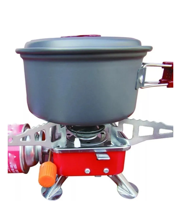 Cocinilla Mini Gas Outdoor Camping Trekking Mas Bolso Miamis-2