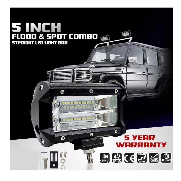 Focos Neblineros Led 72w Expansion Auto Moto-4