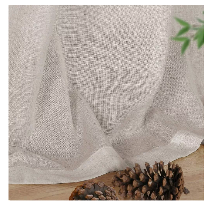 1 Paño Cortina Textura Relieve Simple Engomado 140x220cm-6