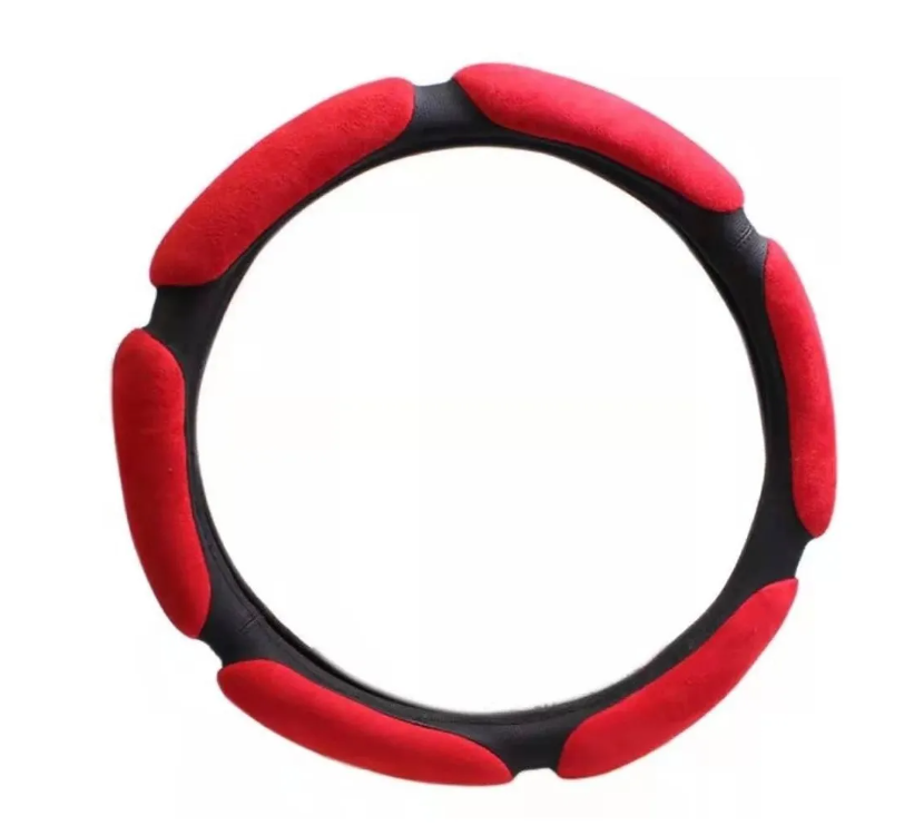 Funda Cubre Volante Auto Antideslizante Transpirable Tela a-3