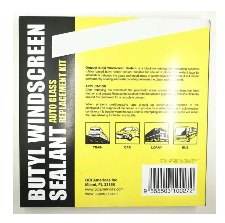 Butilo Goma Pegamento Sellador Auto Faro Led Retroajuste 4m-7