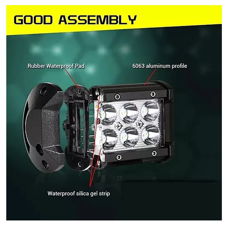 Barra Focos Neblineros Led 36w Blanco Expansion Auto-3