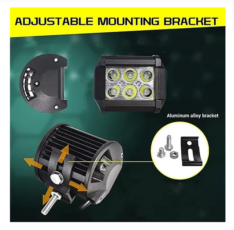 Barra Focos Neblineros Led 36w Blanco Expansion Auto-4
