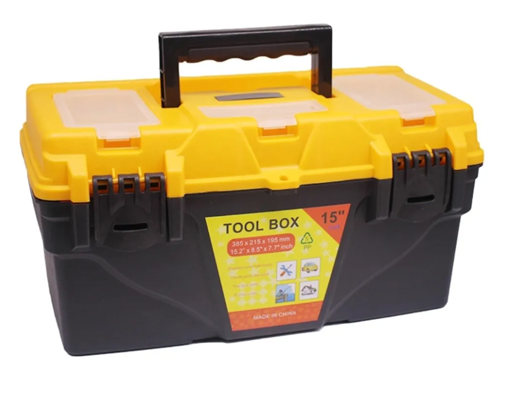 Caja De Herramientas 15 Pulgadas 38x21x19cm-4