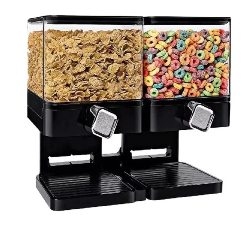 Dispensador Cereales Doble Mesa Granos Dulces Frutos Secos-4