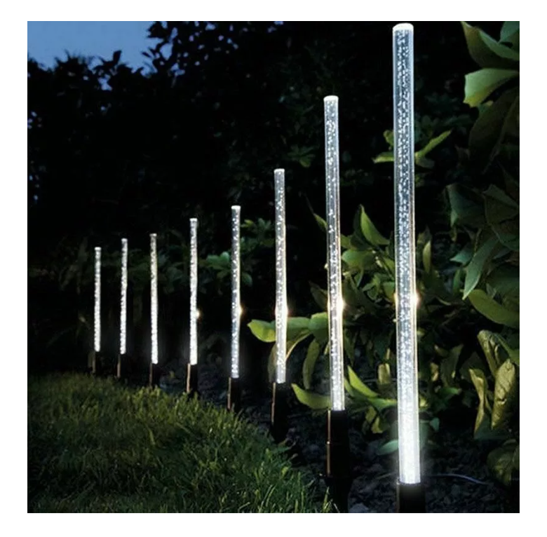 Tubos De Luz Solar Para Patio, Lámpara Solar Con Burbujas-3