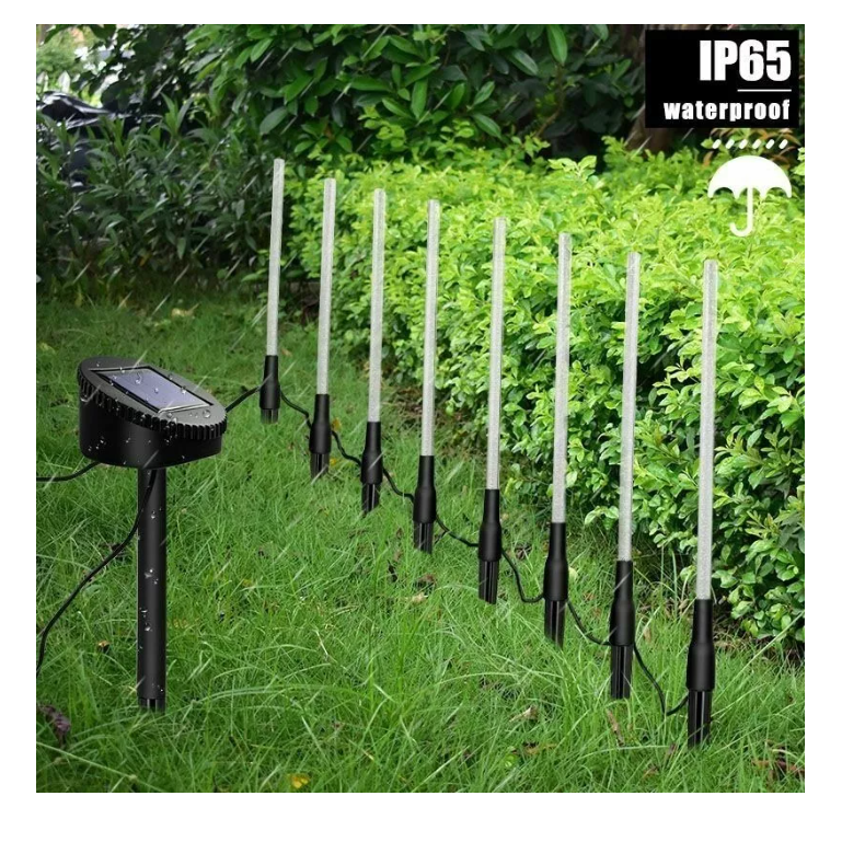 Tubos De Luz Solar Para Patio, Lámpara Solar Con Burbujas-5