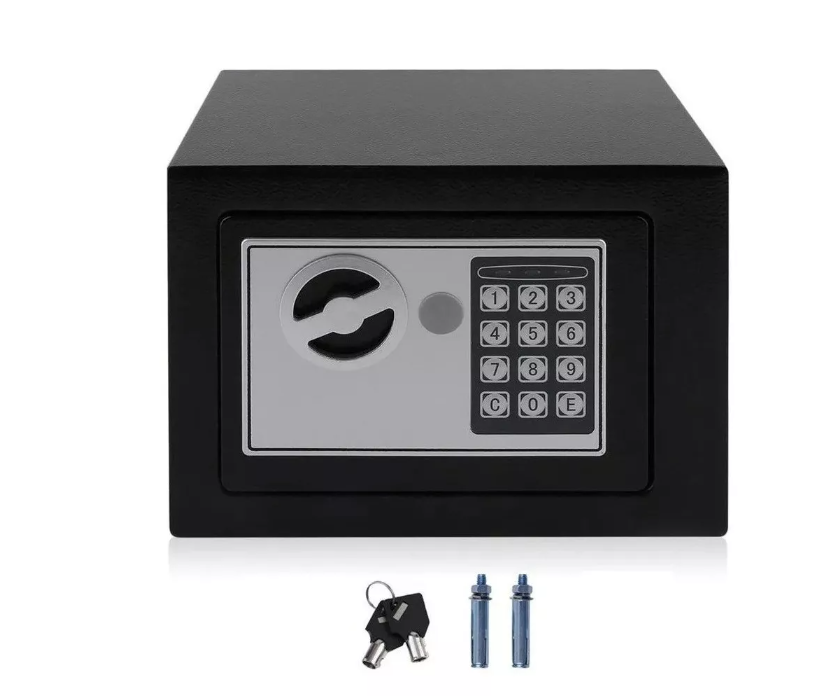 Caja Seguridad Fuerte Digital Safewell Llave Teclado Numéric-2