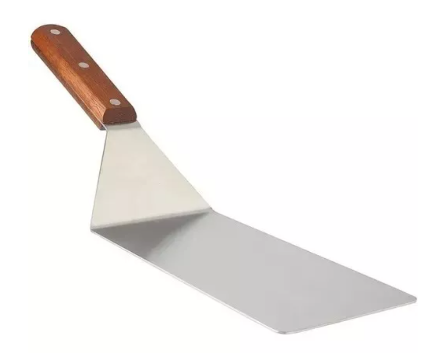 Espátula Churrasquera Gruesa Profesional Asado Pizzas Cocina-0