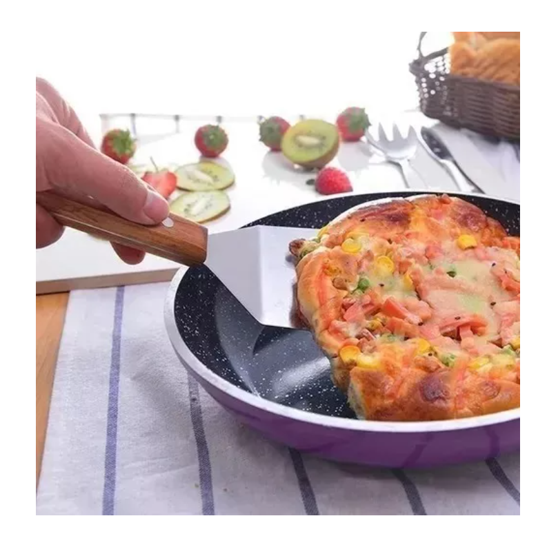 Espátula Churrasquera Gruesa Profesional Asado Pizzas Cocina-5