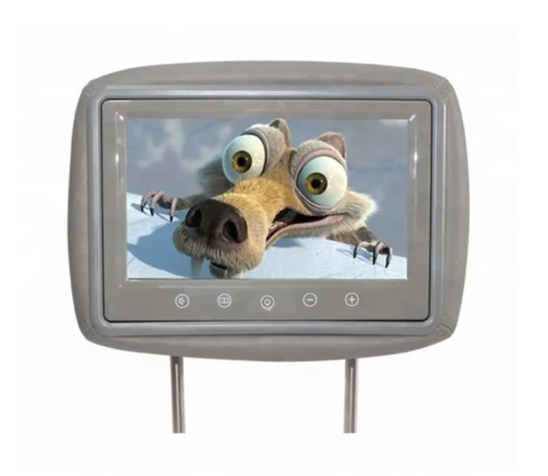 Par Monitor Coche Universal 9 Auto Reposacabezas Mp5 Video-4