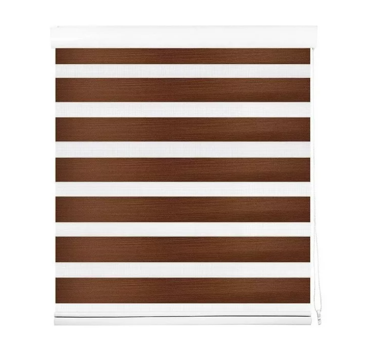 Cortina Roller Doble Capa Duo Zebra Día Y Noche 220x240cm-1