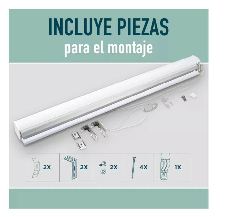 Cortina Roller Doble Capa Duo Zebra Día Y Noche 220x240cm-2