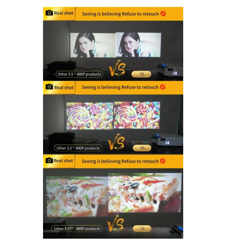 Mini Proyector Portatil Full Hd Led Wifi Miracast Hdmi Usb-4