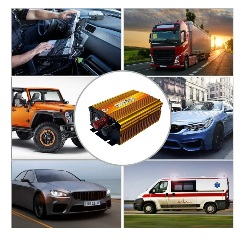 Conversor Inversor De Energia Auto 12v A 220v 500w-6