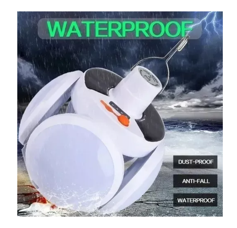 Pack 2 Ampolleta Solar Led De Emergencia Recargable-6