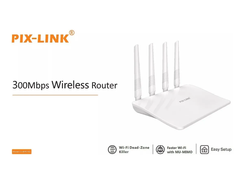Router Wifi Pix Link 300mbps Repetidor Modem Alta Potencia-1
