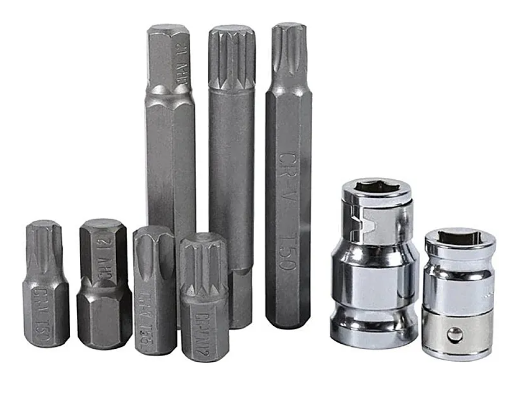 Set Kit Juego Puntas Corto Largo Torx Allen Imbus 40 Piezas-2