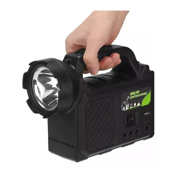 Kit Solar Emergencia Camping Usb 3 Ampolletas Linterna-2
