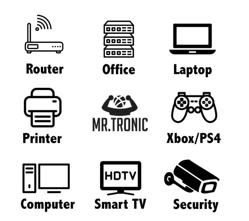 Cable Red Utp Cat6e Rj45 40 Metros Lan Cable-1
