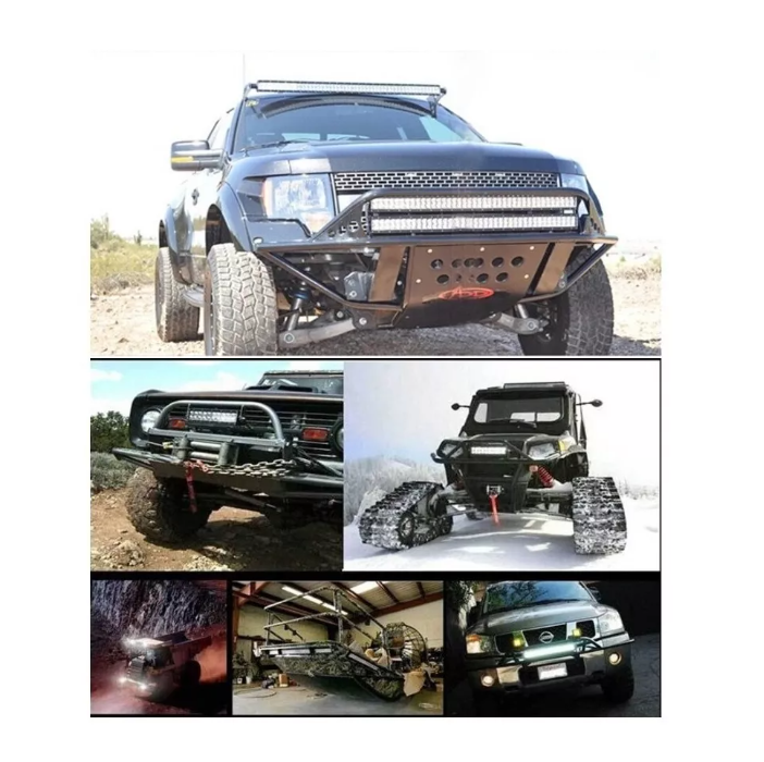 Luz Barra Led 300w Neblinero 4x4 Auto Camioneta Spot+flood-4