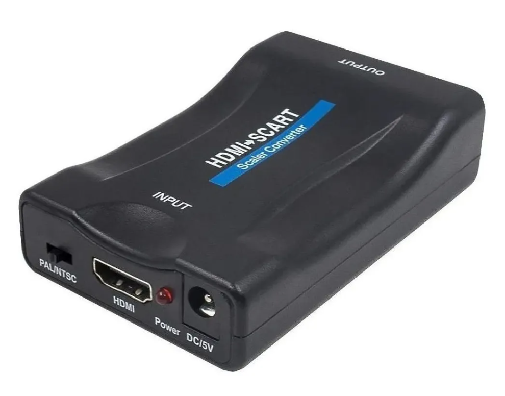 1080p Adaptador Conversor Hdmi A Scart Audio Video-4