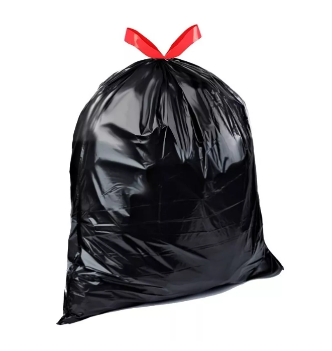 Bolsas De Basura Con Cordón Súper Fuelte Grosor 55x75cmx20u-0