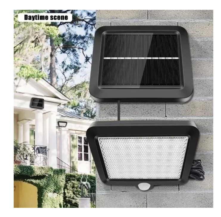 Lámpara Led Solar Con Sensor De Movimiento-6