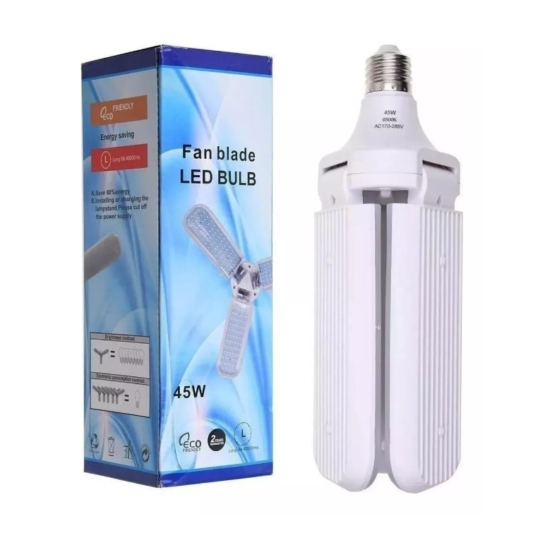 Ampolleta Led Triple 45w Tipo Helice-6