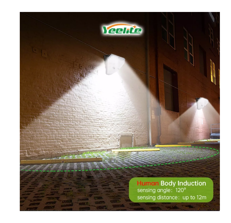 Foco Solar 62 Led Ip65 Sensor Movimiento Exterior 3 Modos-7