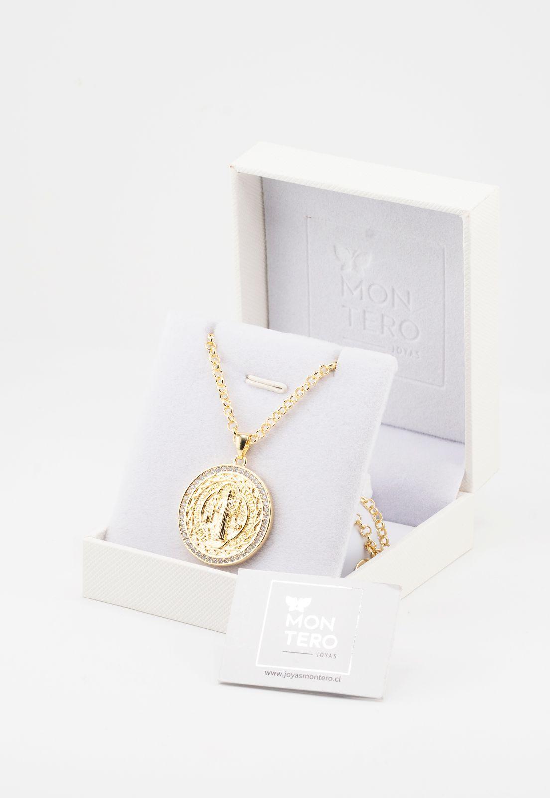 Collar San Benito Gold Microcircones-3