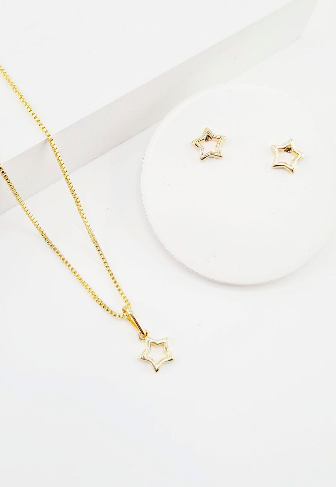 Conjunto Maria Gold Baño de Oro 24k-1