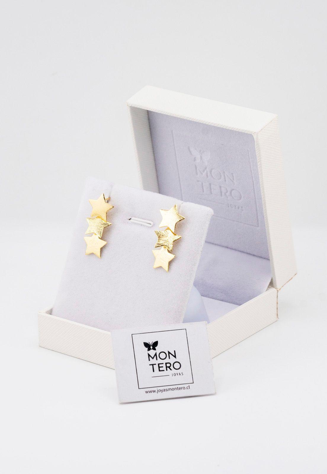 Aros Moria Baño de Oro de 24 k-2