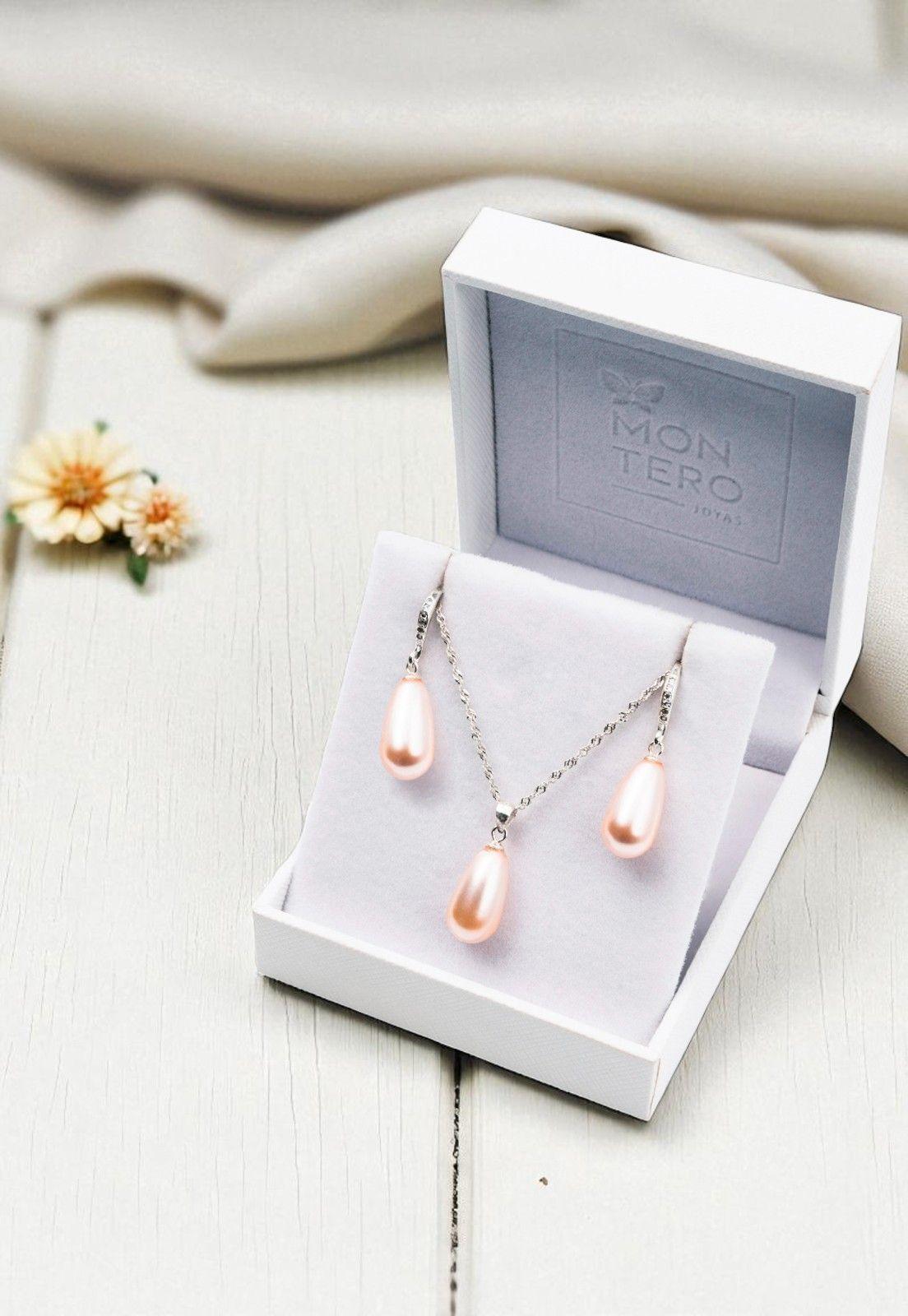 Conjunto Moscu Perlas Organicas Peach -3