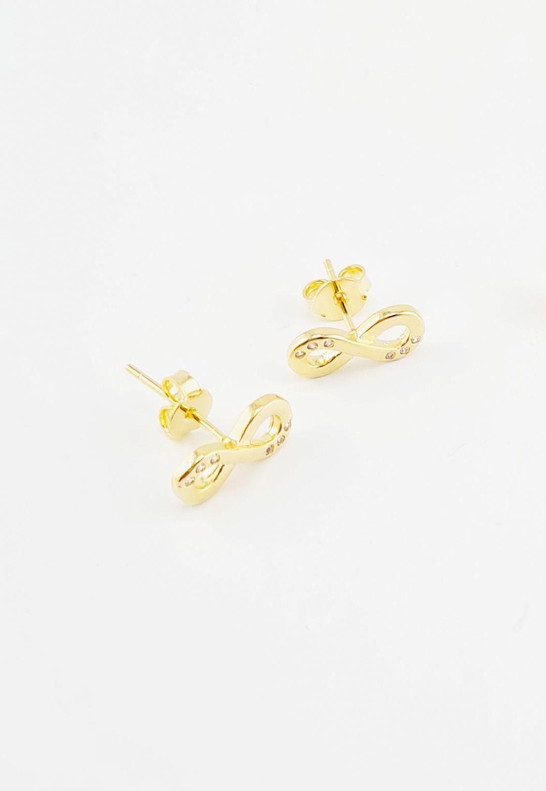 Pack Aros Infinito Gold Baño de Oro 24k-2